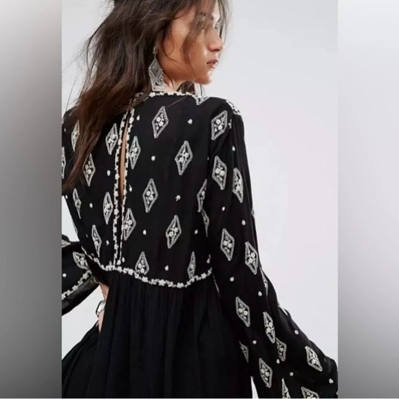 Free People Diamond Embroidered Tunic - Picture 3 of 14